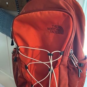 Perfect condition orange north face classic back pack